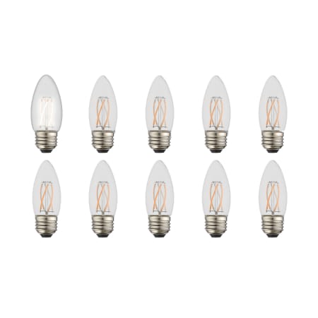 Livex Lighting Pack of (60) 4 Watt Vintage Edison Dimmable B11 Medium (E26) LED Bulbs - 300 Lumens, 3000K, and 90CRI Clear