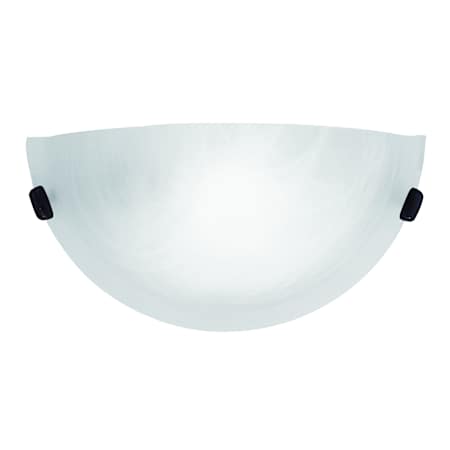 Livex Lighting 1 Light 100 Watt 16" Wide Wall Sconce with White Alabaster Glass from the Home Basics Collection Bronze