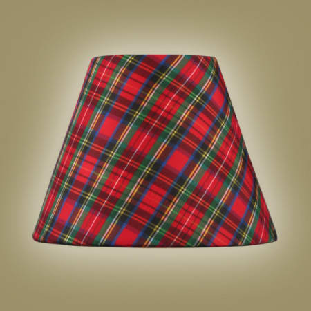 Livex Lighting Chandelier Shade with Plaid Hardback Clip Shade from Chandelier Shade Series Plaid Hardback Clip Shade