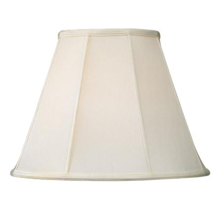 Off White Shantung Silk Empire Shade
