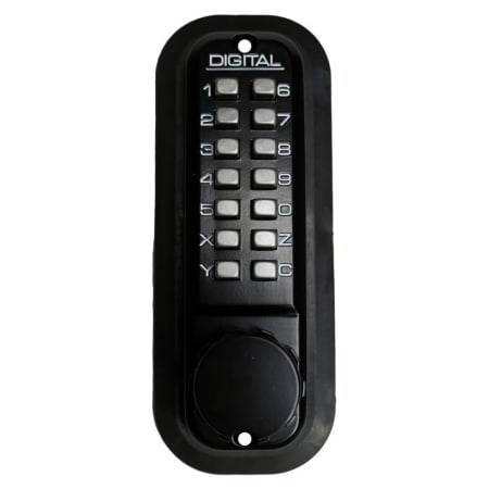 Lockey 2000 Series Keyless Entry Double Combination Mechanical Deadbolt with Interior Thumb Turn Jet Black