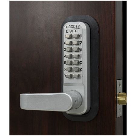 Lockey 2000 Series Keyless Entry Double Combination Mechanical Lever Set with Optional Passage Function Marine Grade