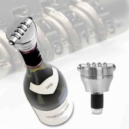 Lockey-BOT-LOC-Installed on wine bottle