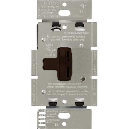 Lutron Ariadni 1000 Watt/120 Volt 3-Way Preset Dimmer with Locator Light Brown