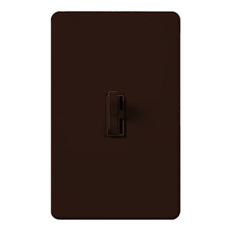 Lutron Ariadni 1000 Watt/120 Volt Single Pole Preset Dimmer Brown