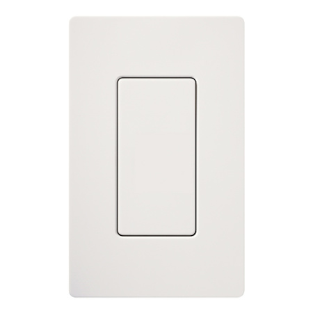 Lutron Claro Designer Blank Insert White