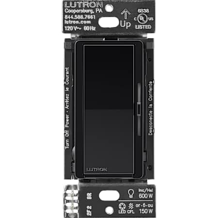 Lutron Caseta 1.25 Ampere Incandescent, LED Smart Dimmer Black