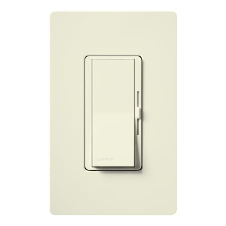 Lutron Diva Dimmer Switch w/ Night Light, 1000W Incandescent/Halogen Only, Single Pole, 120V Biscuit