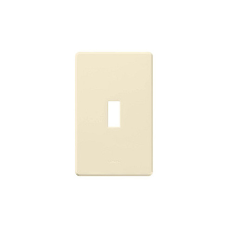 Lutron Fassada Single-Gang wall plate Almond