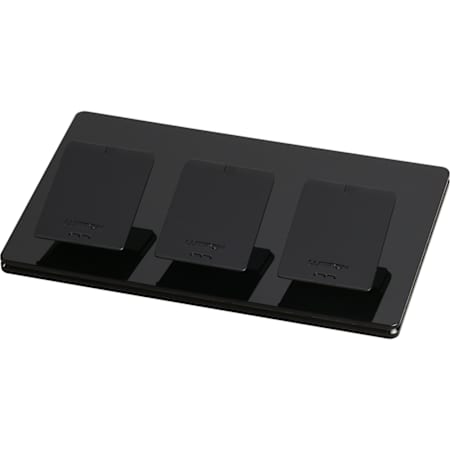 Lutron Pico Smart Remote Pedestal, Triple Mount Black