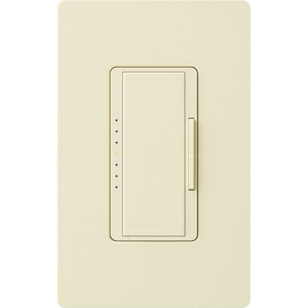 Lutron Maestro 120 Volt 1000 Watt Single Pole/Multi Location Digital Fade Dimmer Almond