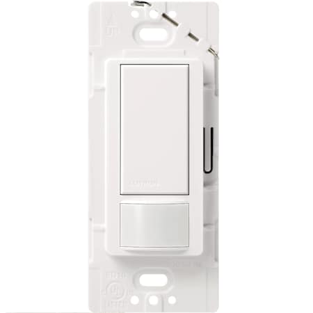 Lutron Maestro 2 Amp 120 Volt Single Pole Motion Sensing Switch White