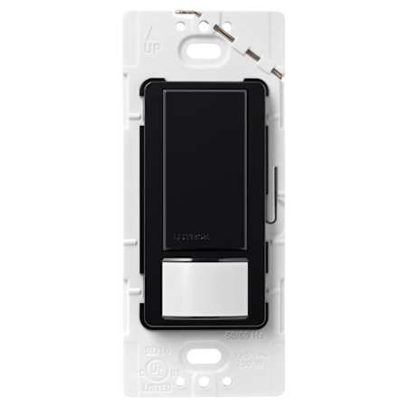 Lutron Maestro 5 Amp 120 Volt Single Pole / 3-Way Motion Sensing Switch Black