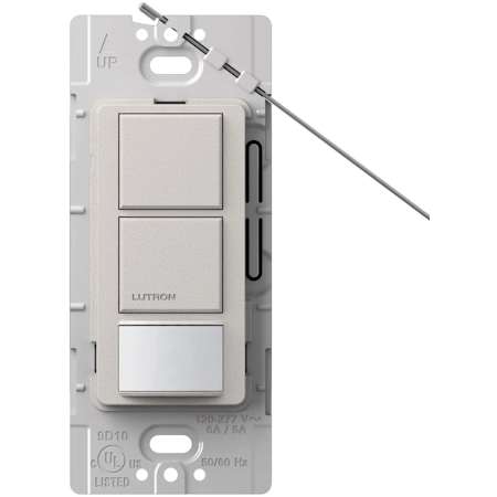 Lutron Maestro 6 Amp 120 Volt Single Pole Dual Circuit Motion Sensing Switch Taupe