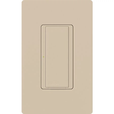 Lutron Maestro 8A Electronic Switch, Neutral Required, 950W Lighting/3A Fan, 120V, Single Pole/3-Way Taupe