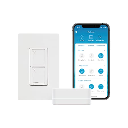 Lutron Caseta In-Wall Smart Switch Kit White