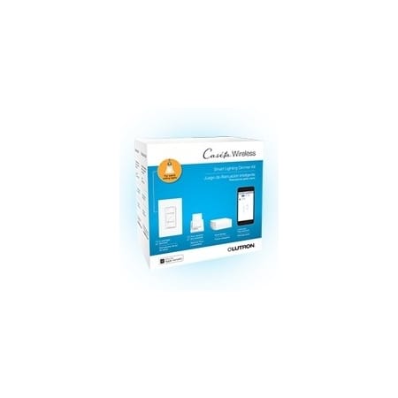 Lutron Caseta Smart Switch Kit: Includes Smart Hub, 2 Original 6A In-Wall Switches, Pico Remotes, and More, Neutral Required White