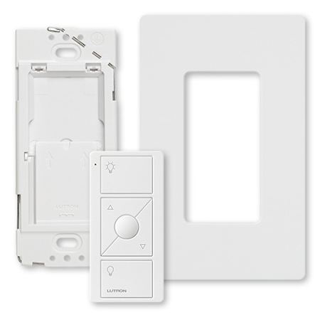 Lutron Pico Original Smart Remote Wall Mount Kit For Caseta Smart Dimmer Switch 3-Way White