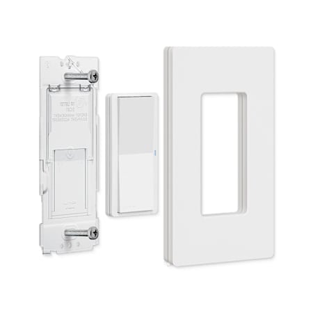 Lutron Pico Paddle Remote Wall-Mounting Kit, wireless on/off control for smart dimmers and switches White