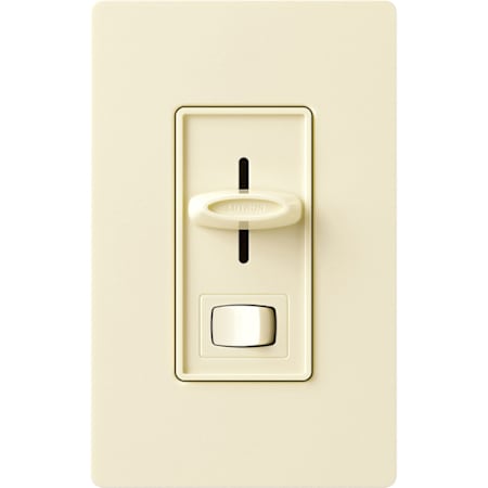 Lutron Skylark 6 Ampere Single Pole/3-Way 277 Volt 3-Wire Preset Dimmer Switch for Ballasts/LED Drivers Almond
