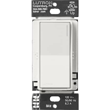 Lutron Sunnata Companion Switch, Multi-Location Switching, Only For Use With Sunnata 6A On/Off Switch, (ST-6ANS) Architectural White