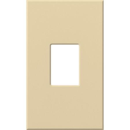 Lutron Architectural 1 Gang Wall Plate for Nova T Dimmers and Switches Ivory