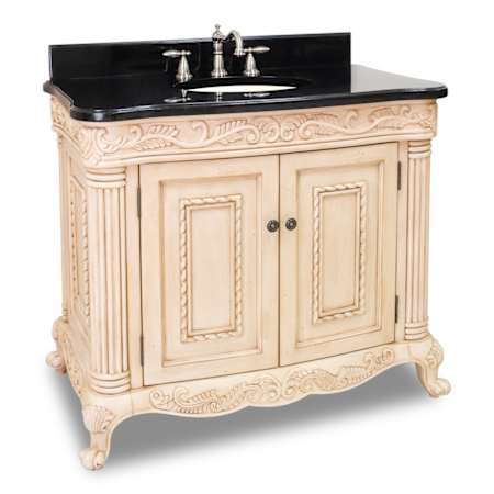VAN011 Bathroom Vanity with Top and Sink
