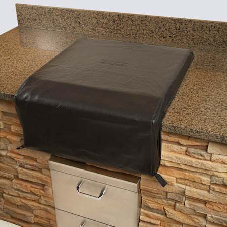 Lynx Vinyl Cover for Built-In Single Side Burner from Lynx Professional Black