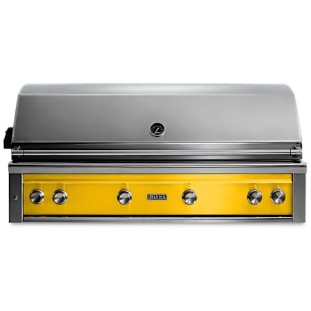 Lynx Professional 98,000 BTU 54 Inch Wide Liquid Propane Built-In Grill California Poppy
