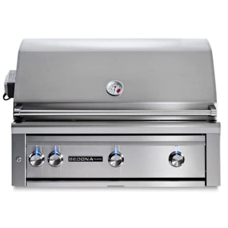 Lynx 36" Built In Sedona Grill with Rotisserie - 1 ProSear/2 SS Tube Burners Stainless Steel