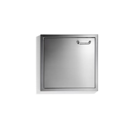 Lynx Professional 24 Inch Wide Single Access Door with Left Hinge Stainless Steel