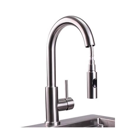 Lynx Gooseneck Pulldown Faucet Stainless Steel