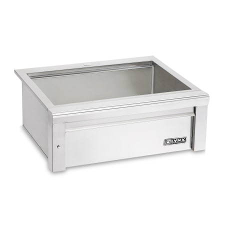 Lynx Grills Professional 30" Single Drop In Stainless Steel Outdoor Sink with Blue LED Lights and Switch Stainless Steel
