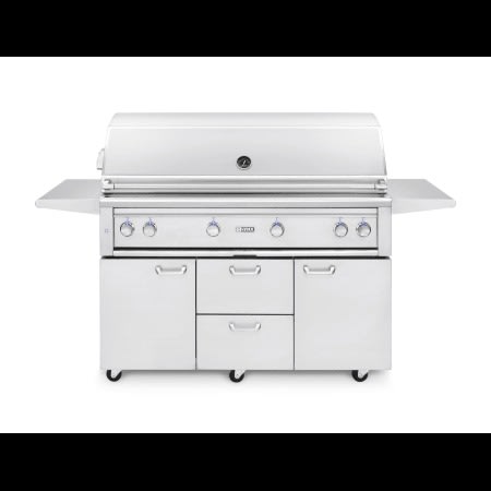 Lynx Grills Professional 98000 BTU 61 Inch Wide Liquid Propane Freestanding Grill Stainless Steel
