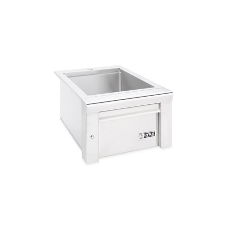Lynx Grills 18 Inch Single Drop In Outdoor Sink with Drain and LED Lights Stainless Steel