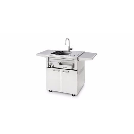 Lynx Grills Stainless Steel 30 Inch Wide Freestanding Cocktail Cart with Casters Stainless Steel