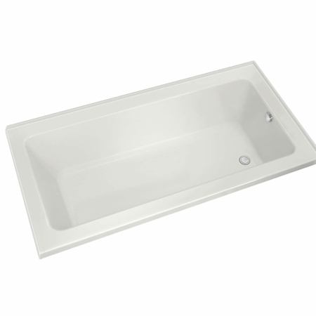 Maax Pose 6632 IF Acrylic Corner Right Left-Hand Drain Bathtub White