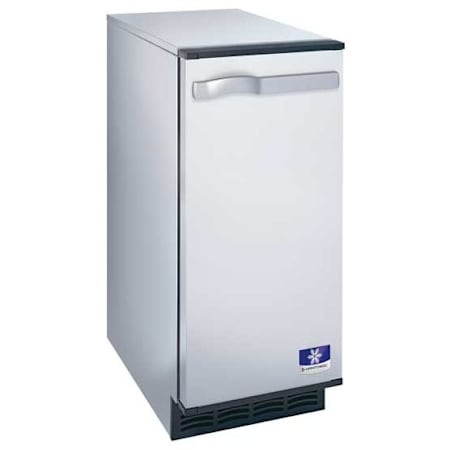Manitowoc 15 Inch Wide Undercounter Ice Machine with 42, 52 Lbs. Daily Ice Production Stainless Steel