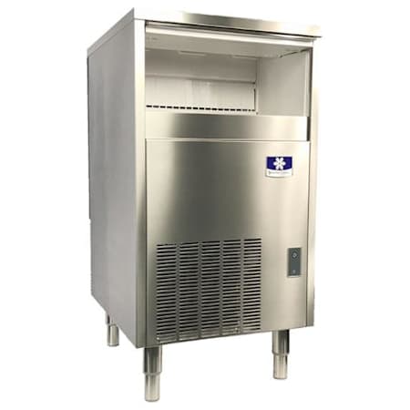 Manitowoc 20 Inch Wide Undercounter Ice Machine with 100, 88 Lbs. Daily Ice Production Stainless Steel