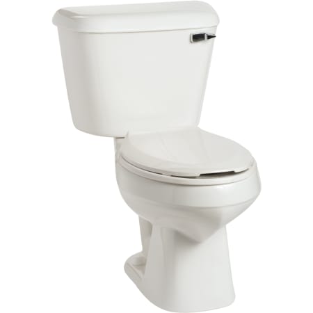 Mansfield Alto 1.6 GPF Two-Piece Elongated Toilet with Right Hand Lever - Less Seat White