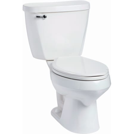 Mansfield Summit 1.6 GPF Two-Piece Elongated Toilet - Less Seat White