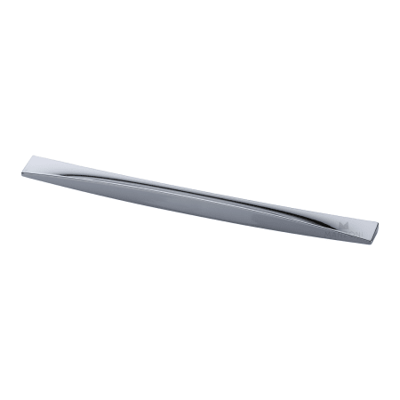 Manzoni Leaf 12-5/8 Inch Center to Center Zamac Rectangular Cabinet Pull from the Urban Modern Collection Polished Chrome
