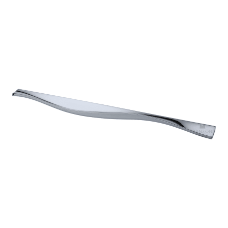 Manzoni Wave 12-5/8" Center to Center Wave Series Designer Cabinet Pull Cabinet Handle Polished Chrome