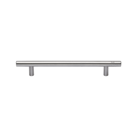 Manzoni Stainless Steel 6 Inch Center to Center Bar Cabinet Pull Satin Stainless