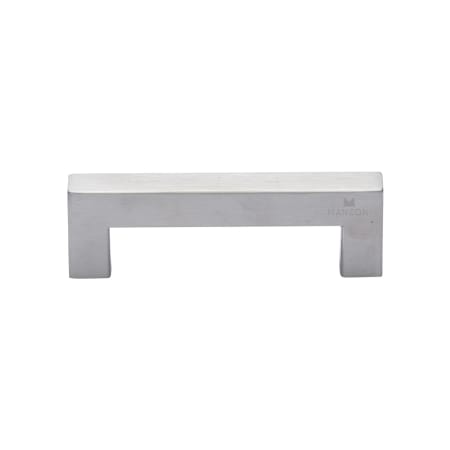 Manzoni Stainless Steel 3-3/4 Inch Center to Center Handle Cabinet Pull Satin Stainless