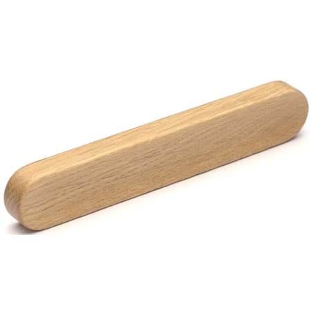 Manzoni Solid 5-1/16 Inch Center to Center Wood Oval Cabinet Pull from the Designer Wood Collection Oak