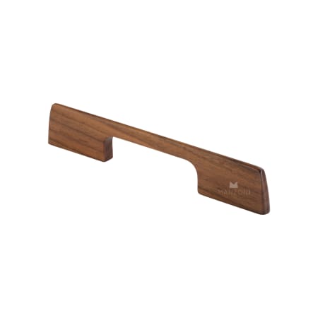 Manzoni Designer Wood 6-5/16 Inch Center to Center Handle Cabinet Pull Walnut