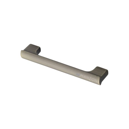 Manzoni Appleton 5-1/16 Inch Center to Center Handle Cabinet Pull from the Industrial Collection Burnished Brass