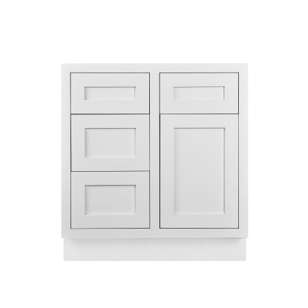 Maplevilles Cabinetry 30" Single Free Standing Vanity Cabinet Only - Less Vanity Top