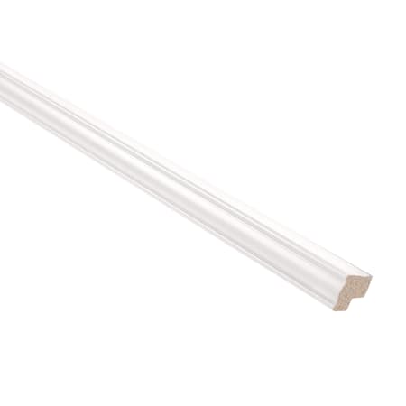 Maplevilles Cabinetry Inset 96" Long x 2" Wide Light Rail Kitchen Cabinet Molding Snow White